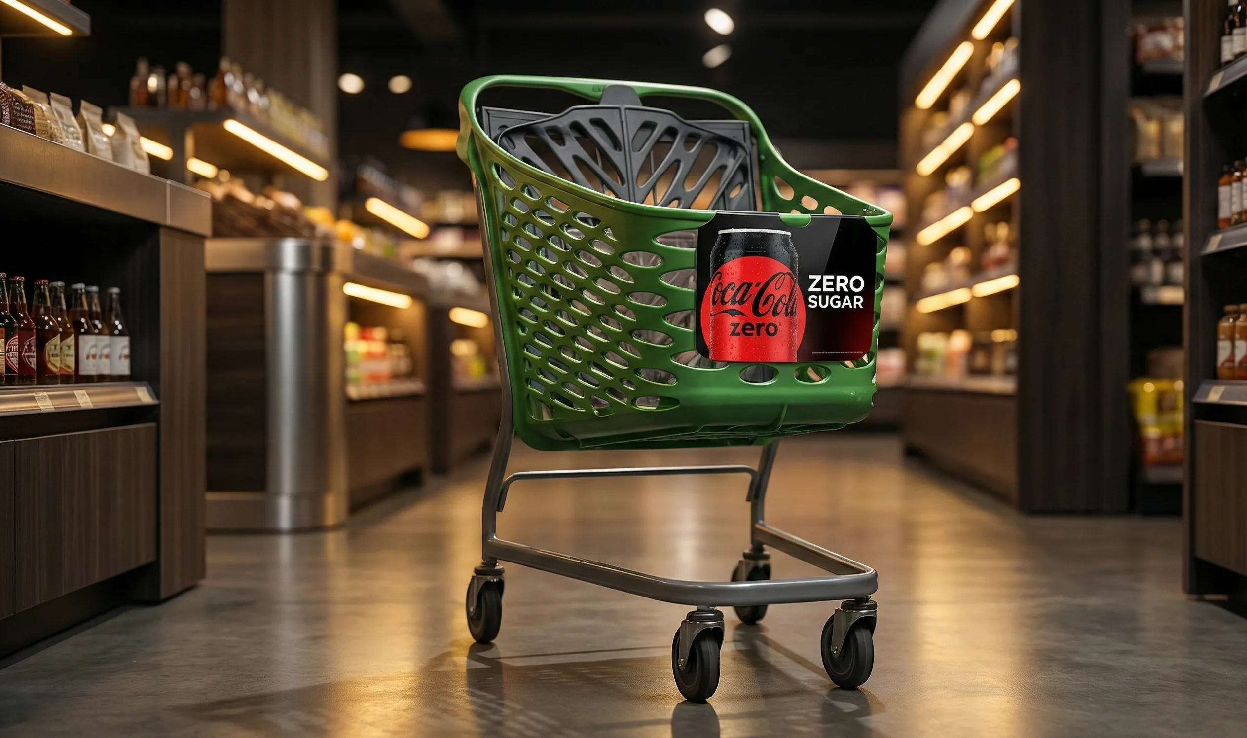 Пример брендированной тележки